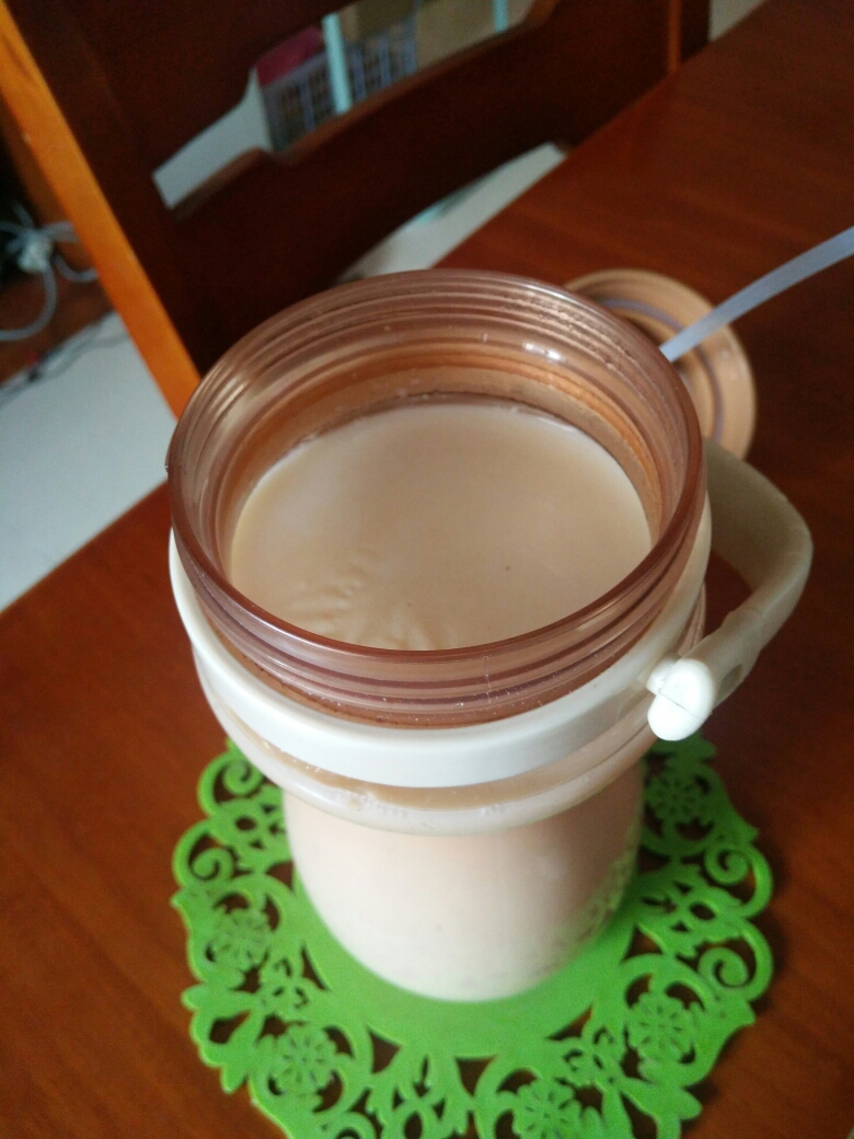豆浆机版的山药红枣牛奶奶昔的做法