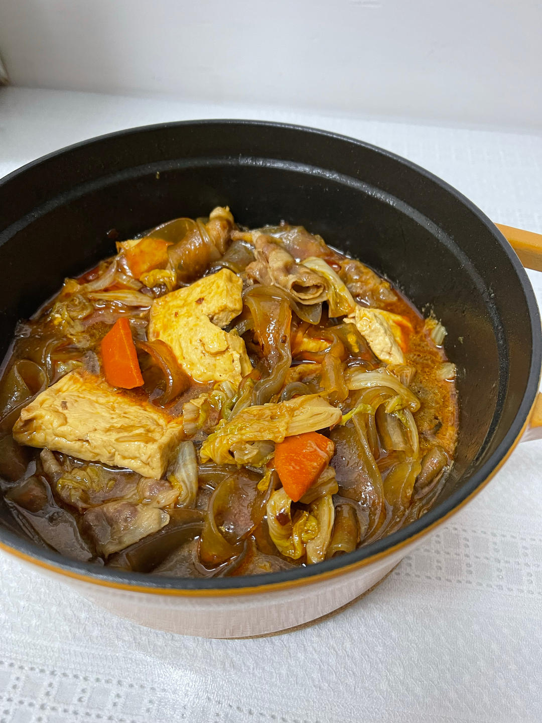 白菜炖豆腐