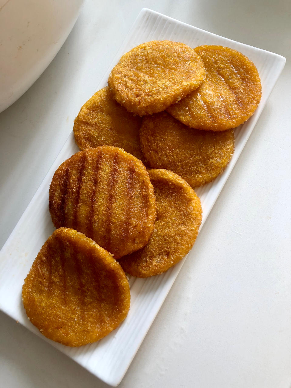 不会变形的南瓜饼