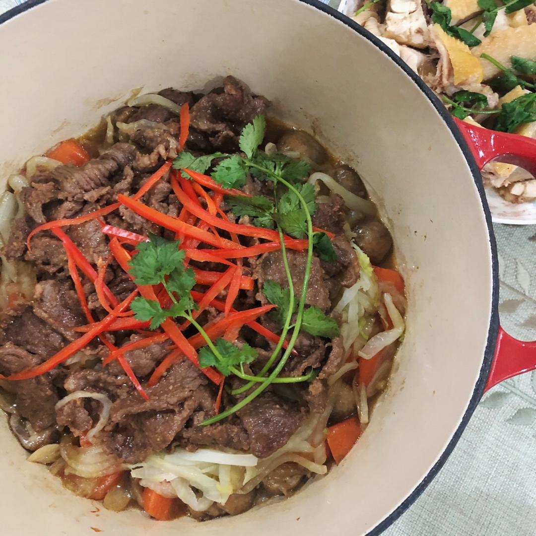沙茶牛肉煲【我是马小坏】