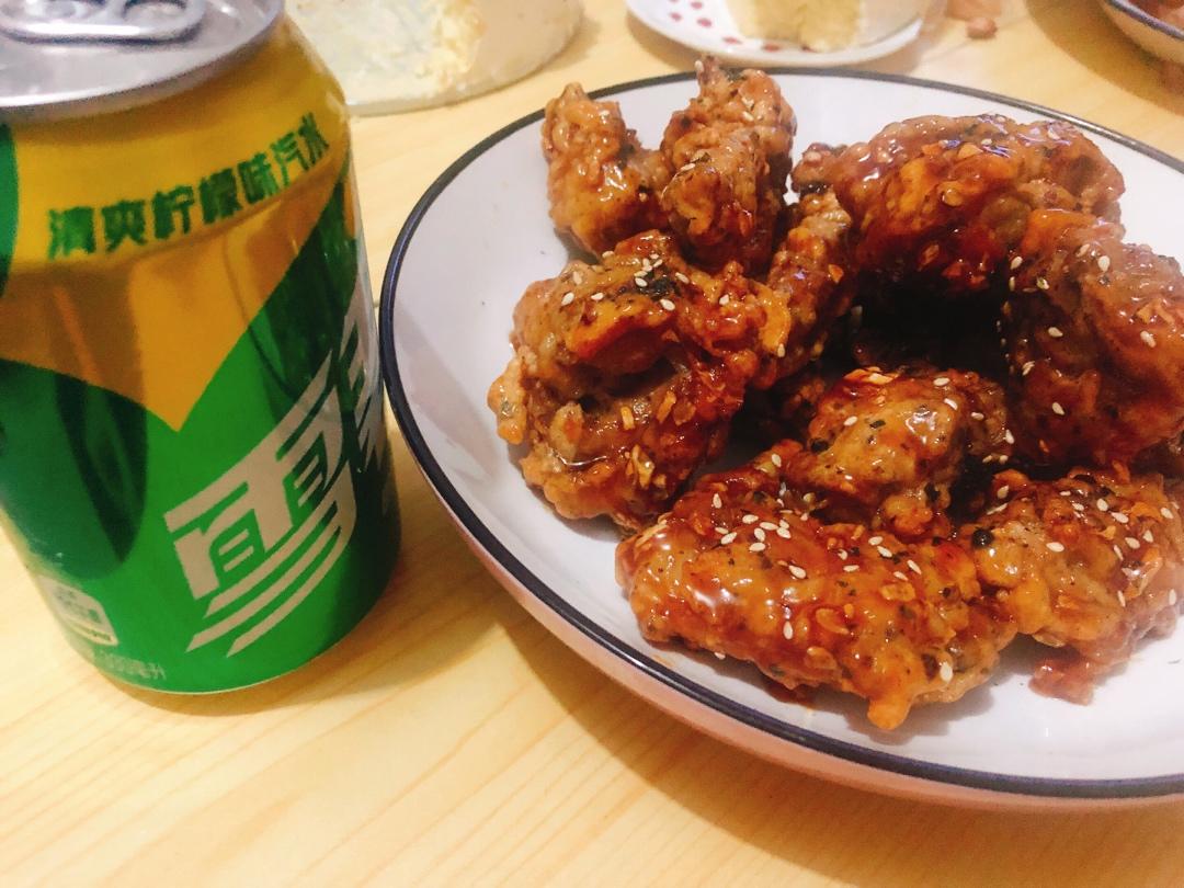 好吃到尖叫的韩国炸鸡，“韩式蜂蜜黄油炸鸡”