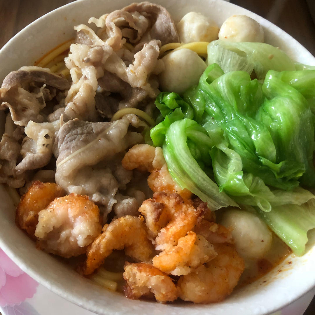 简易又逼近正宗的沙茶面