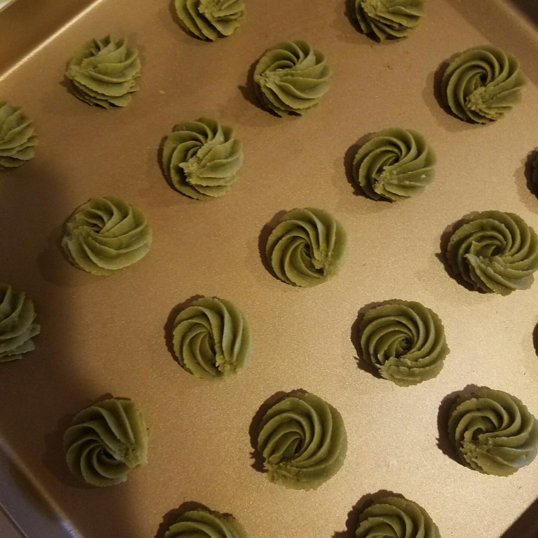 【麦记手作】抹茶拿铁曲奇 美妙的碰撞