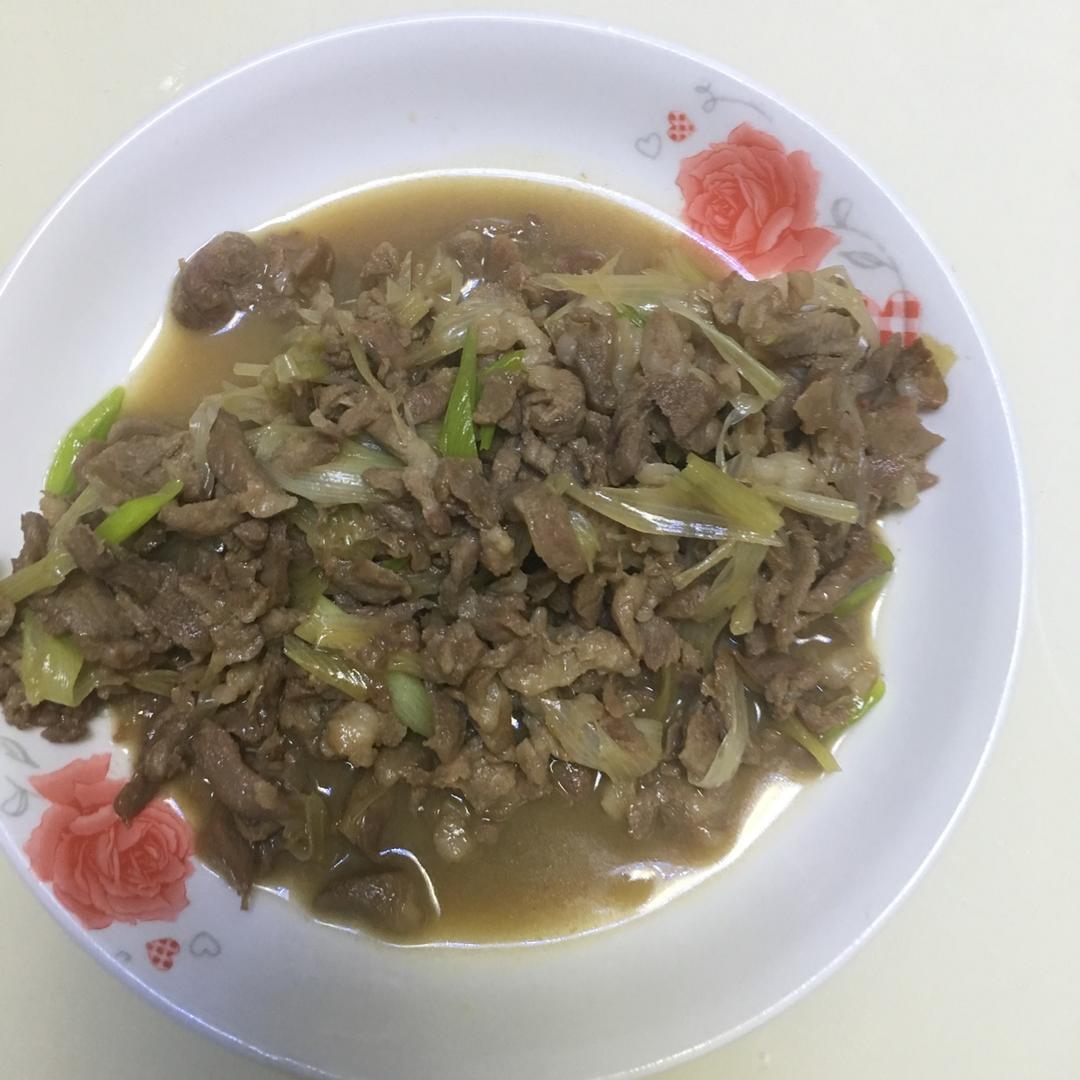 葱爆羊肉