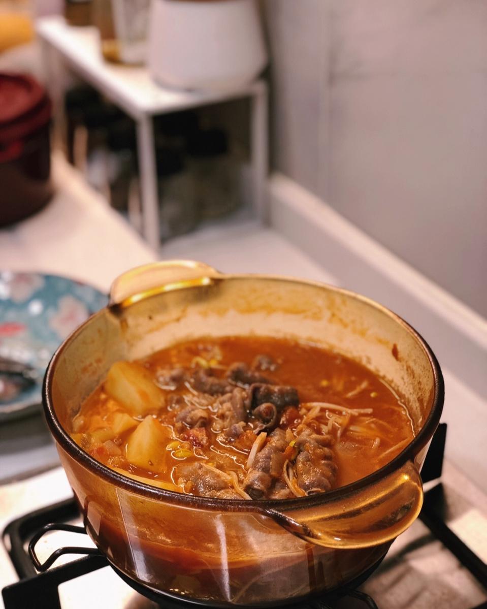 番茄土豆肥牛汤