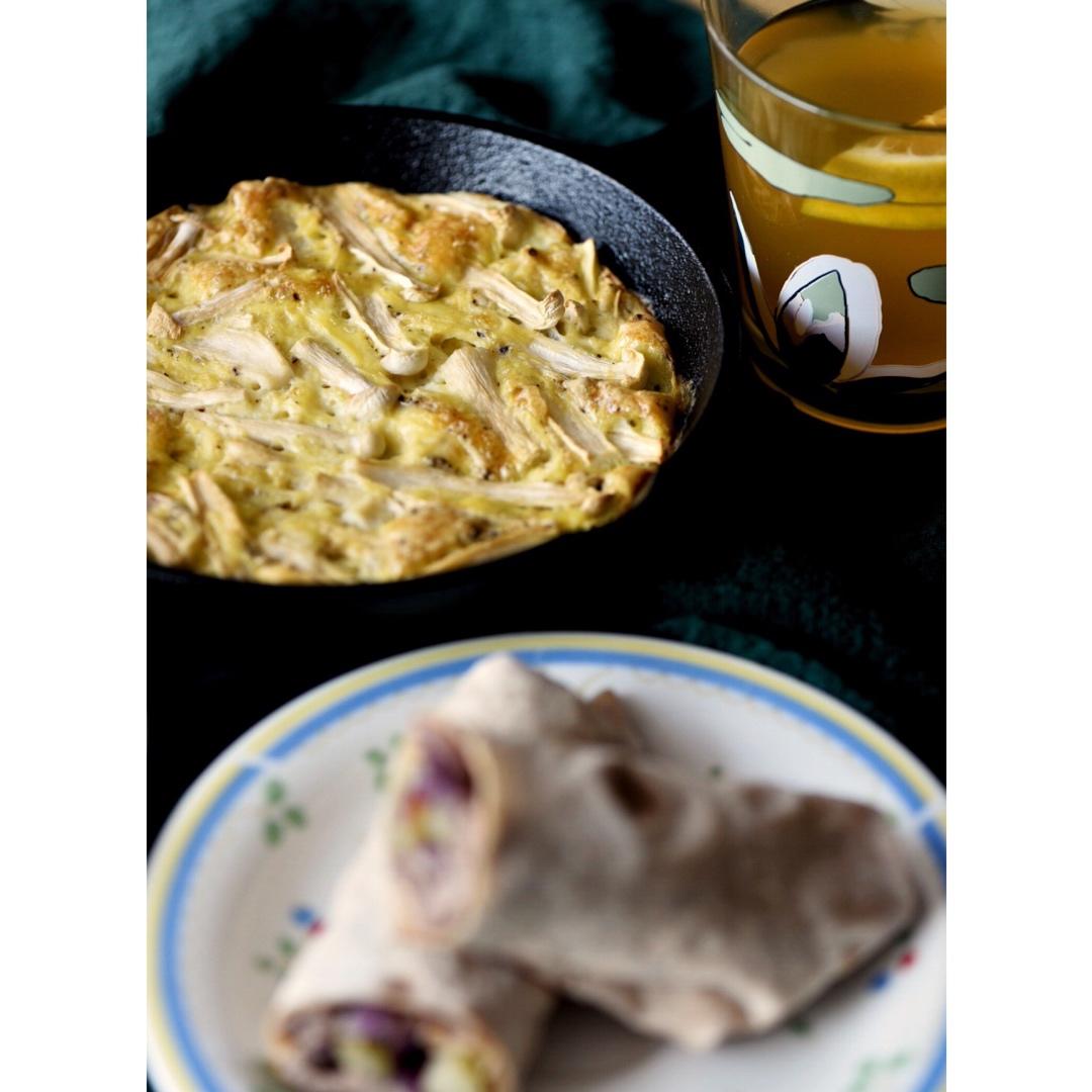 【炊烟食堂】蟹味菇烘蛋——便当常备菜