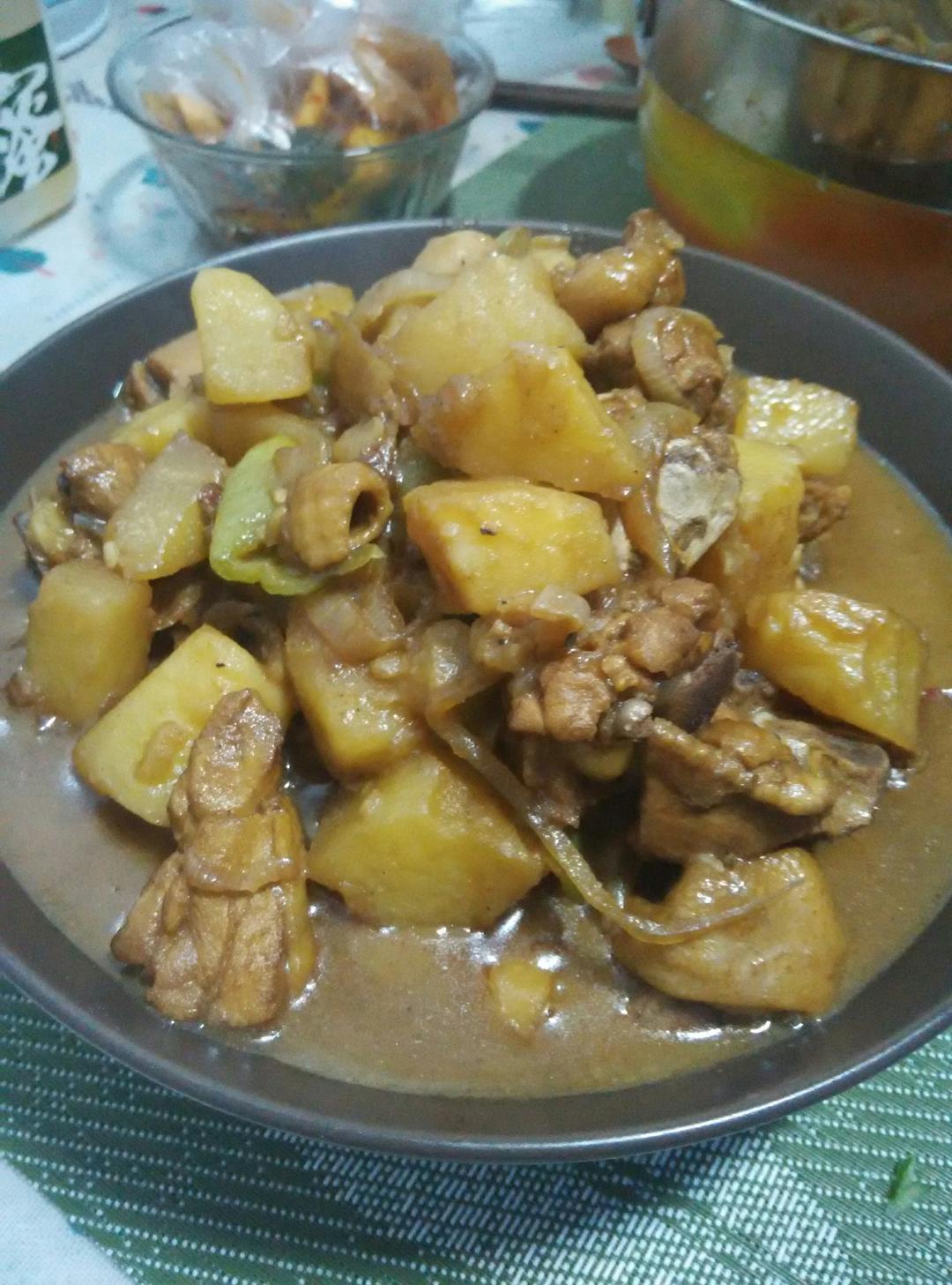 新疆大盘鸡的做法