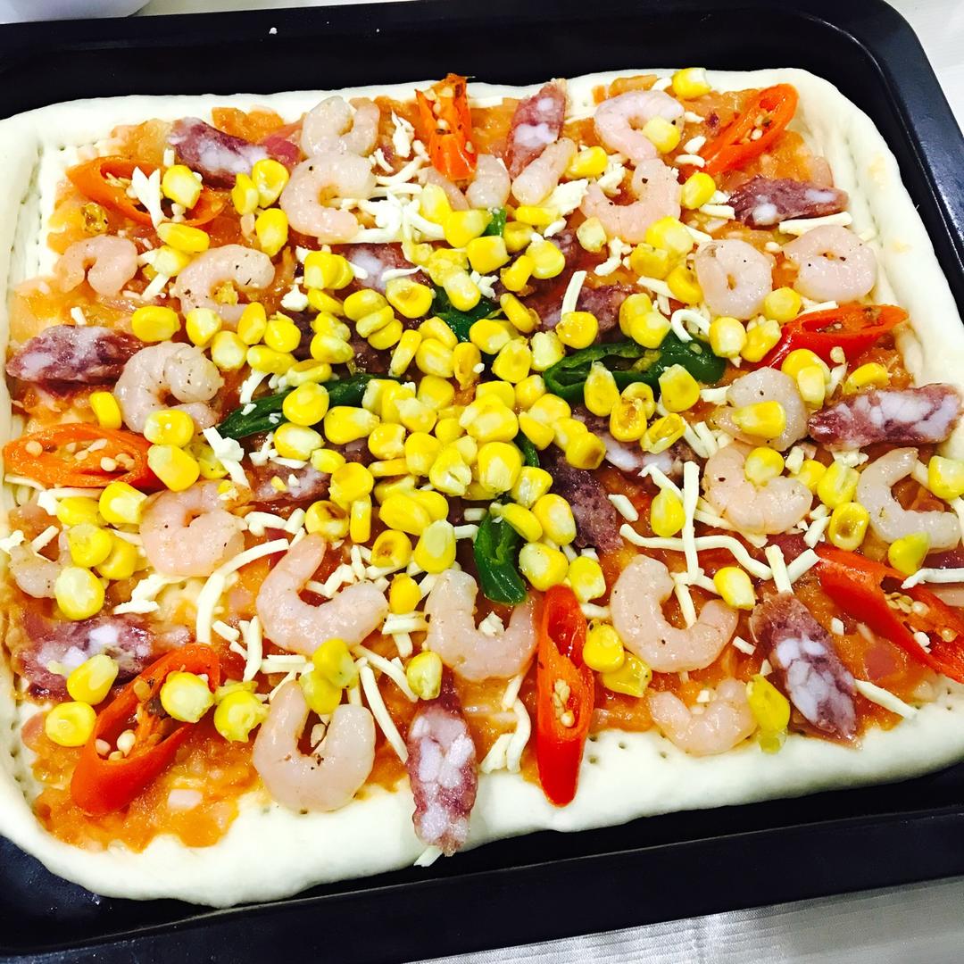 8寸纯手工什锦披萨