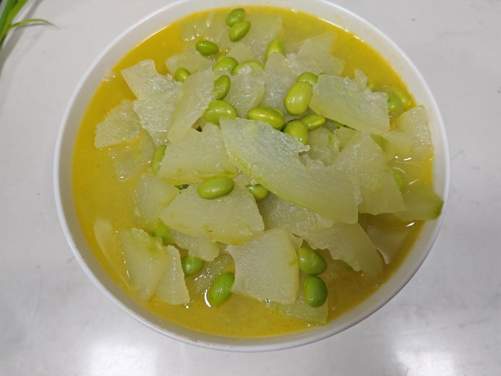 冬瓜毛豆汤