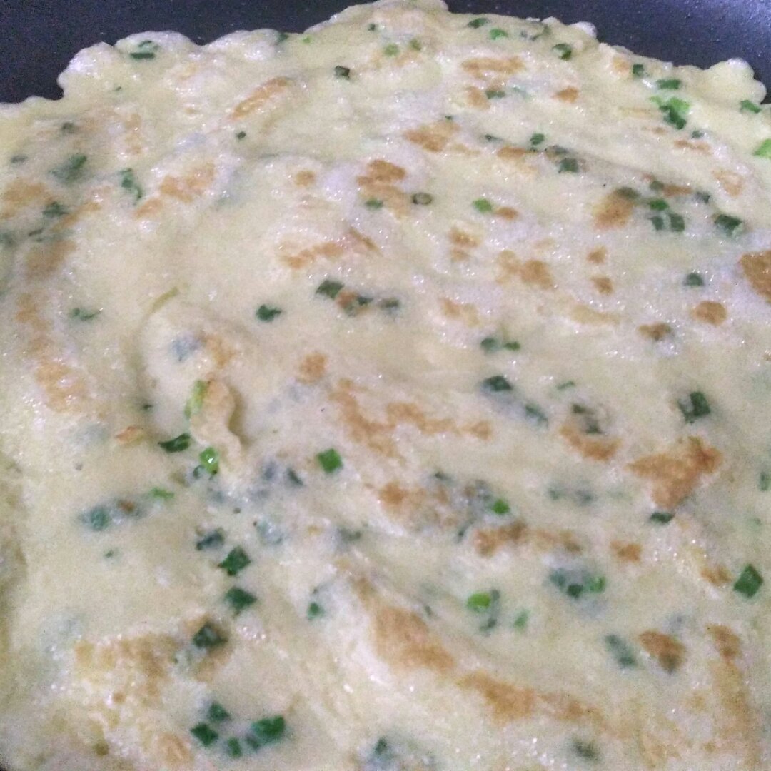 葱花鸡蛋饼