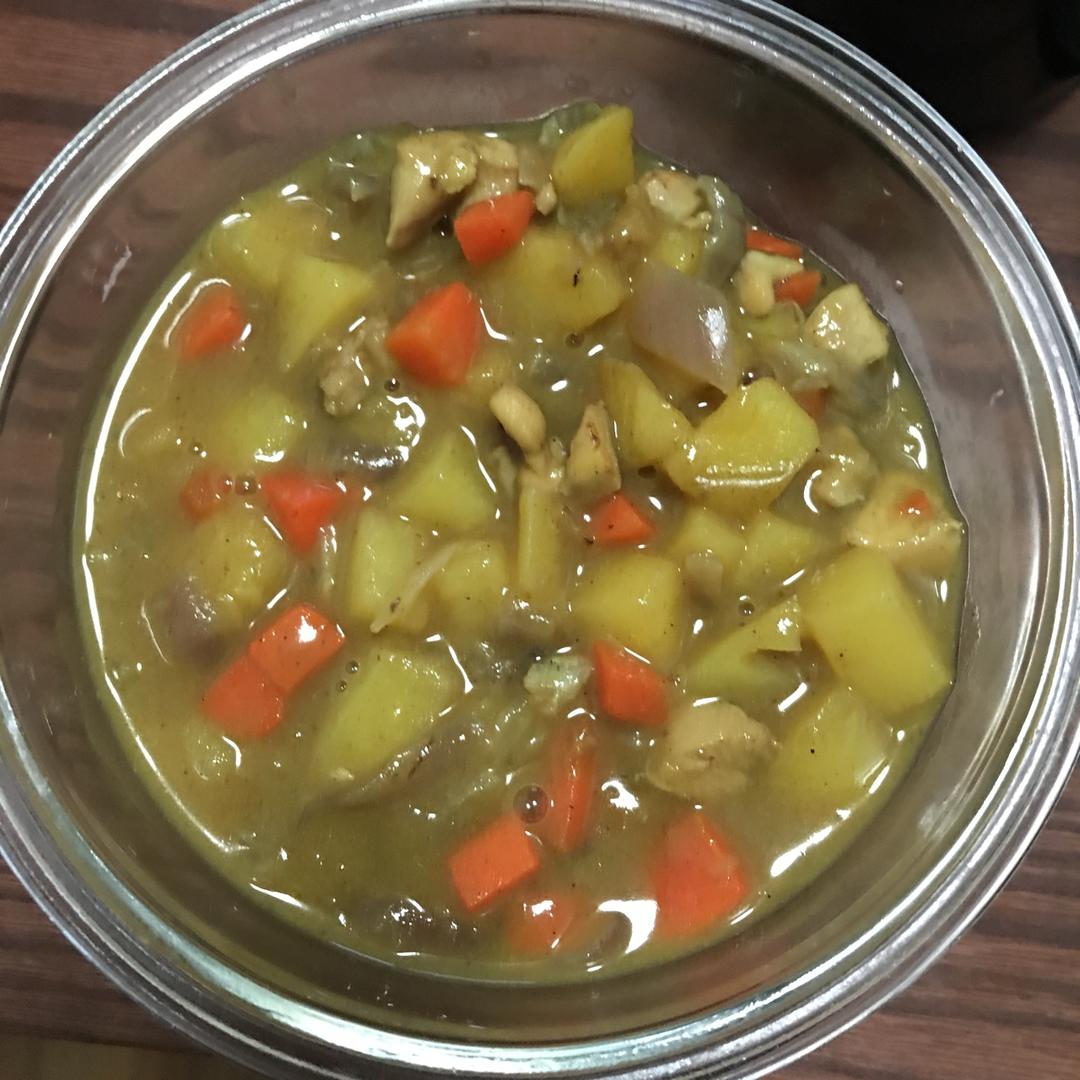 咖喱土豆鸡块