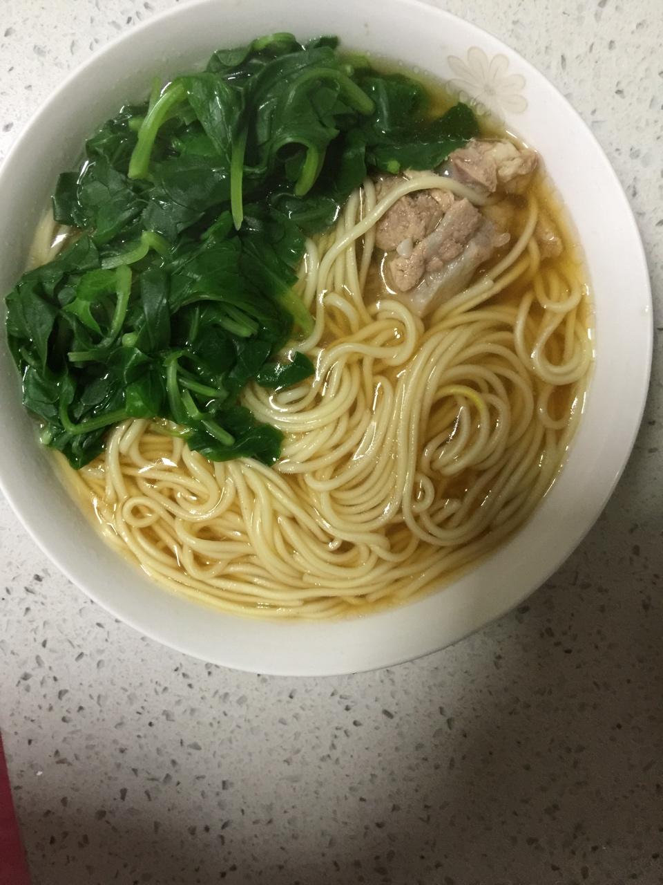 缺氧的鱼-6做的鸡蛋汤面条