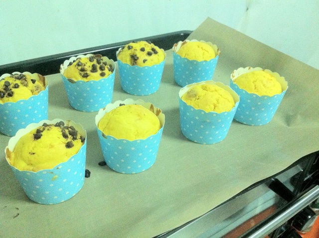 马芬 纸杯蛋糕cupcake香蕉松糕