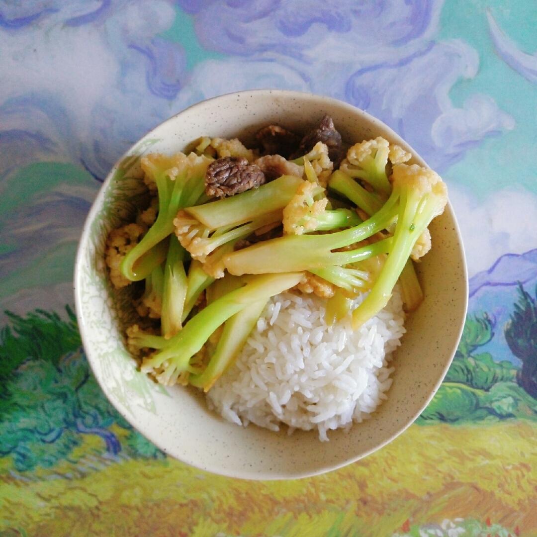 干锅有机花菜