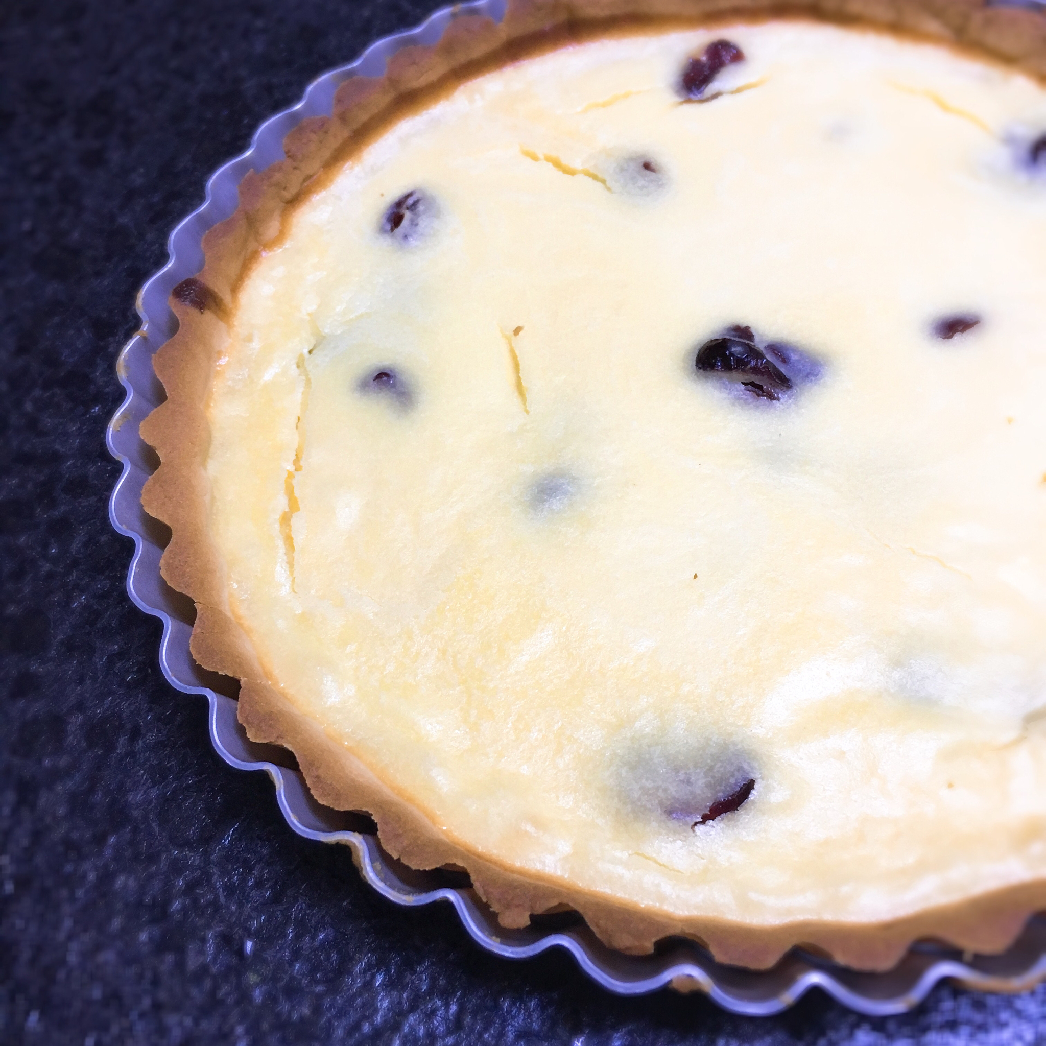 蔓越莓椰香芝士派