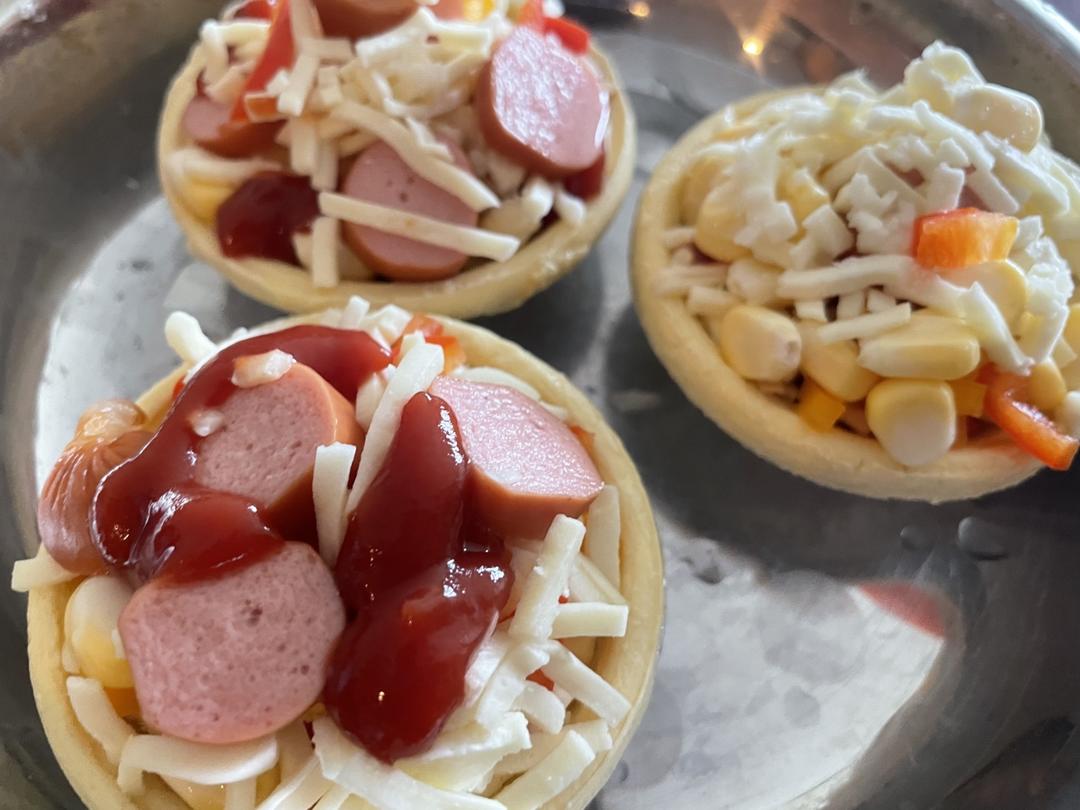 超简单迷你小披萨(蛋挞皮)