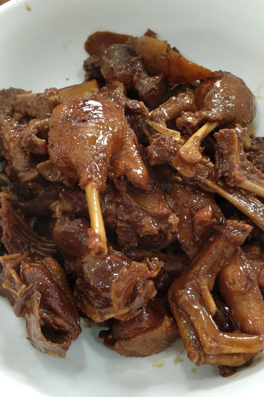 不能胖噢做的啤酒鸭