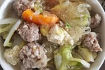 白菜炖冻豆腐粉条