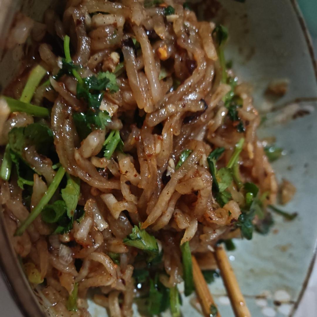 清爽下饭菜～川味凉拌萝卜丝
