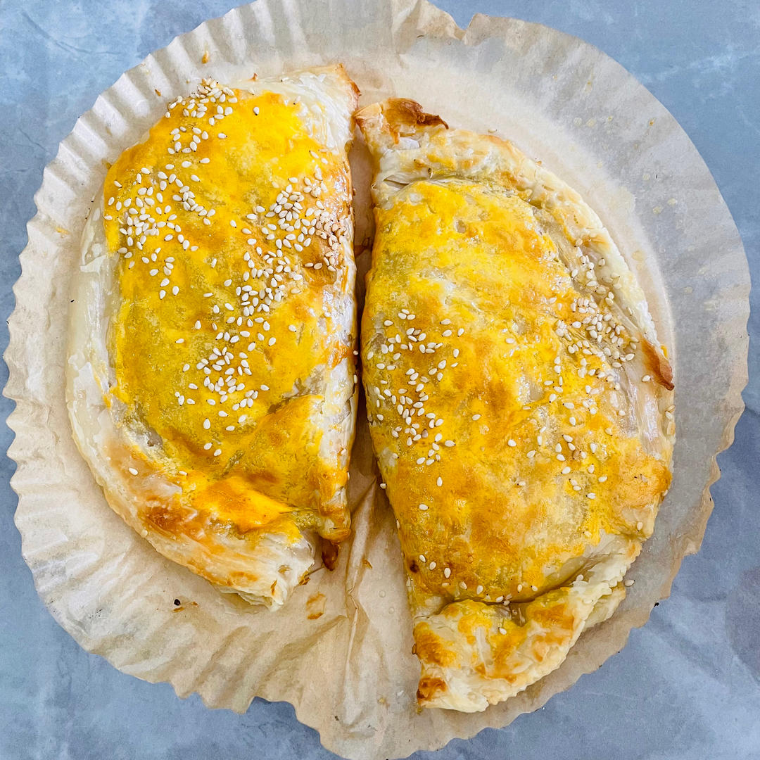 手抓饼版苹果派