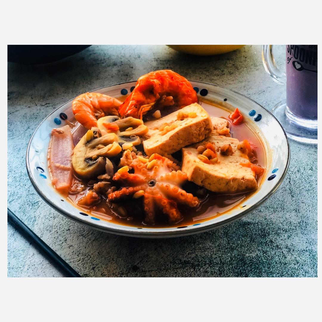 冬阴功汤泡饭【上饭微波米饭】