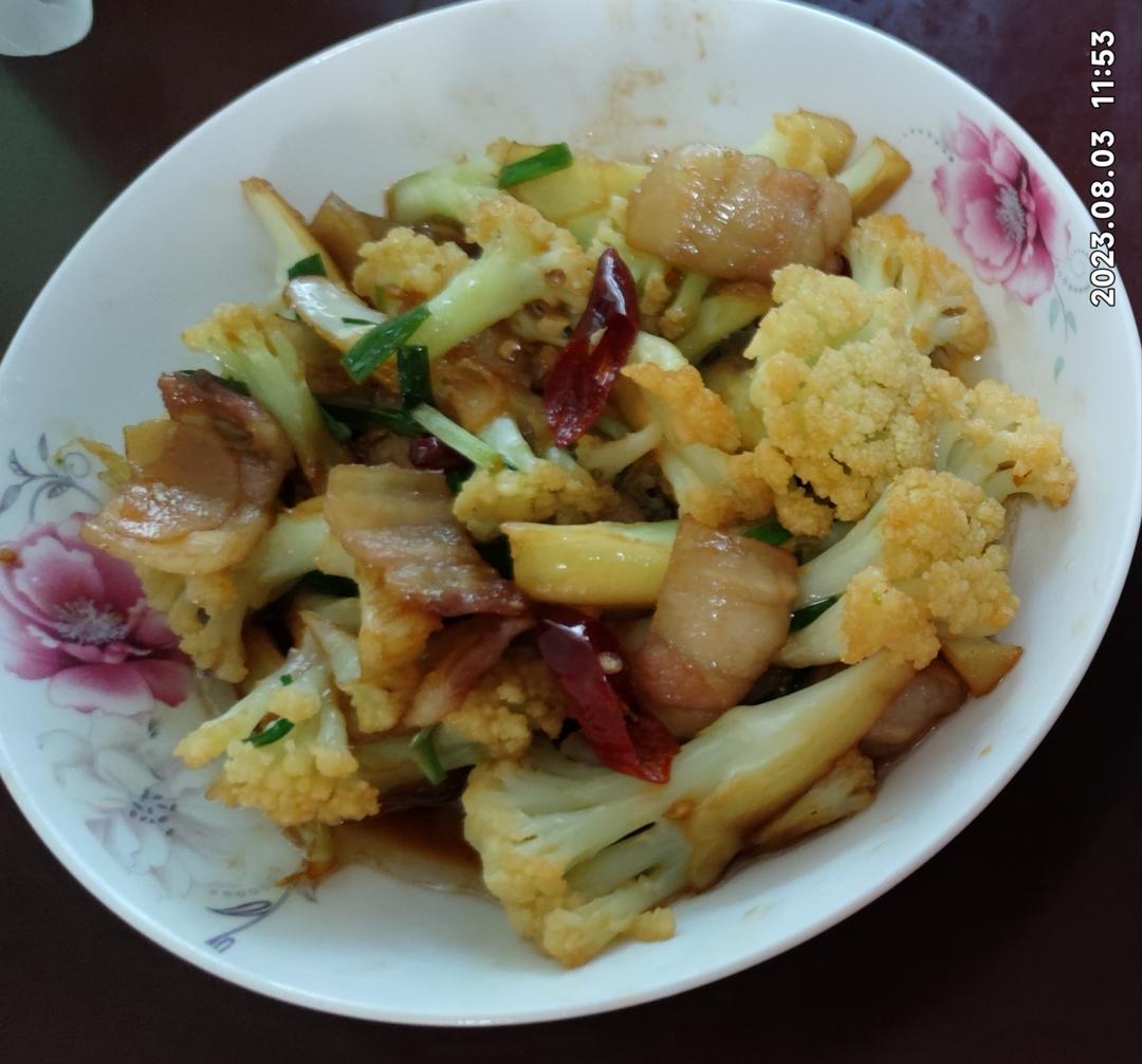 干锅花菜