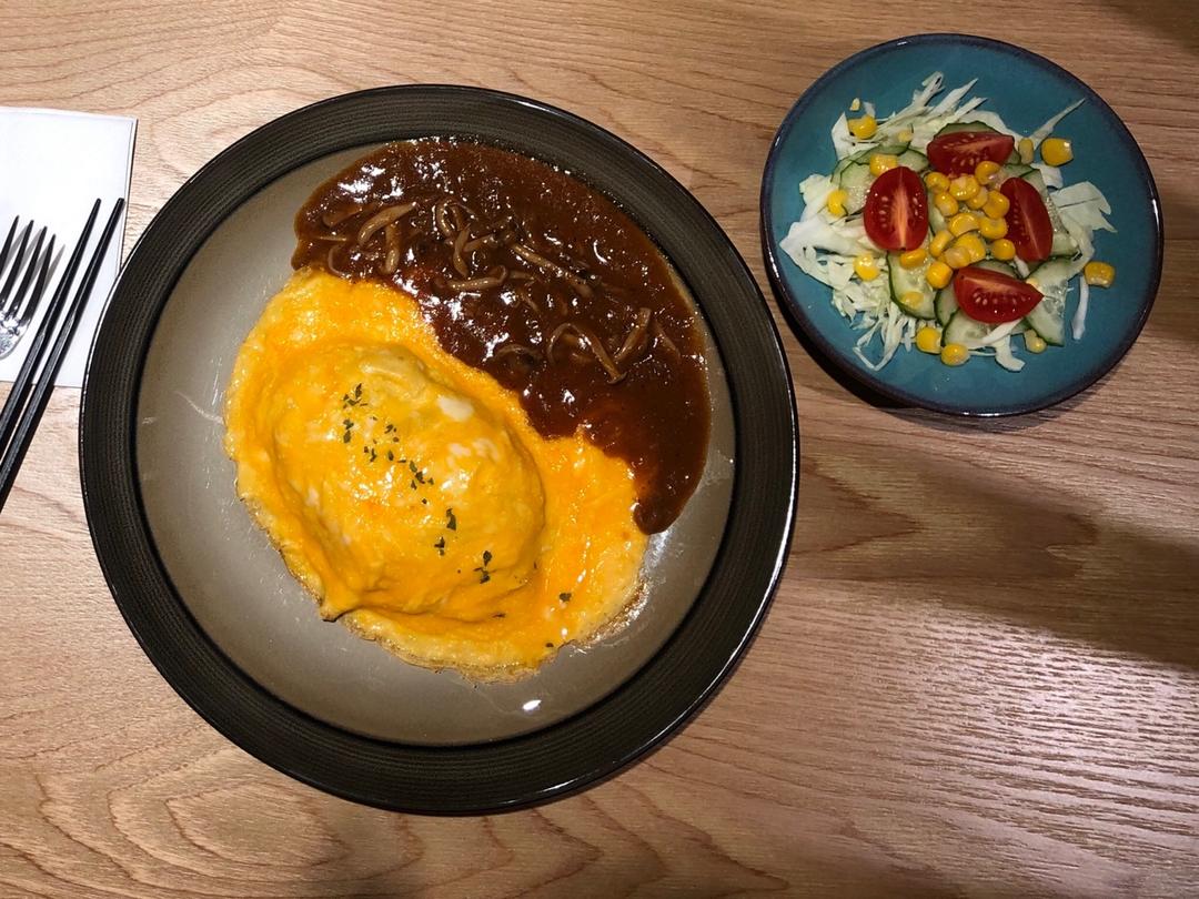 小羽私厨之裙边蛋包饭