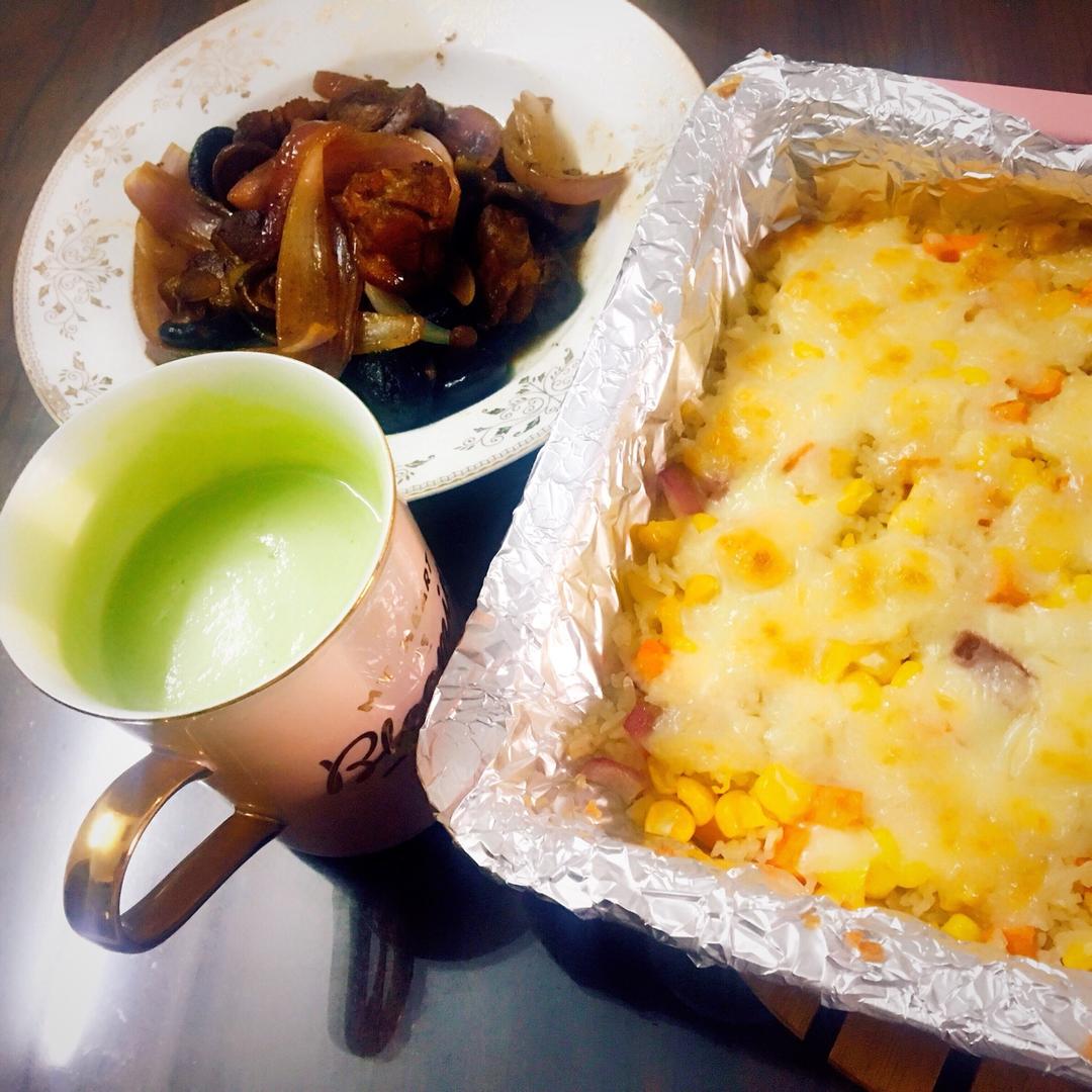 奶汁芝士焗饭