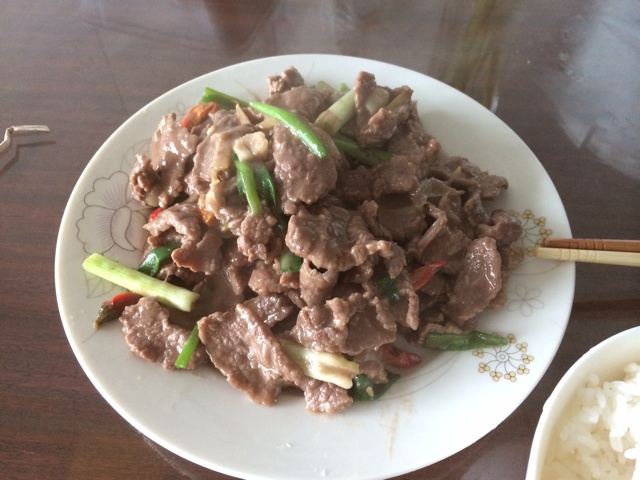 小炒牛肉