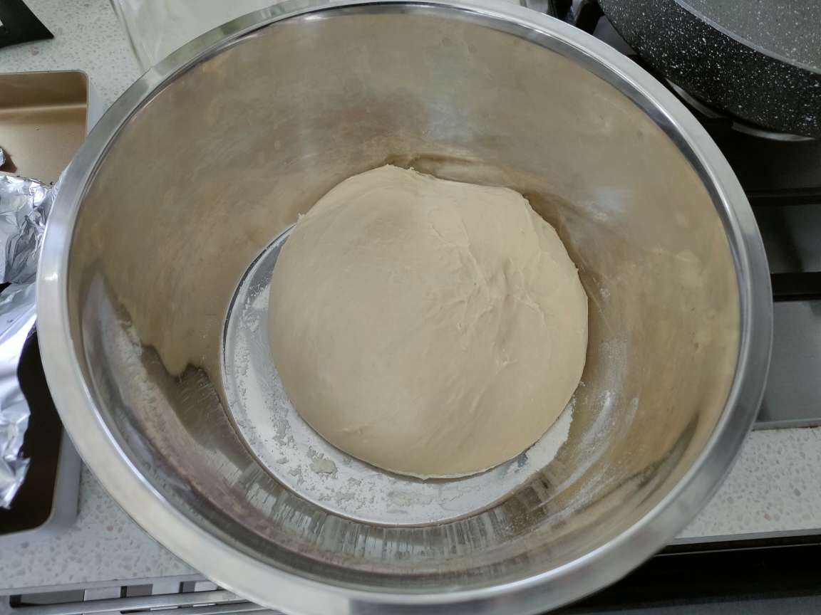 炼乳手撕面包的做法 步骤3