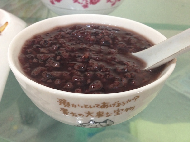 黑米粥