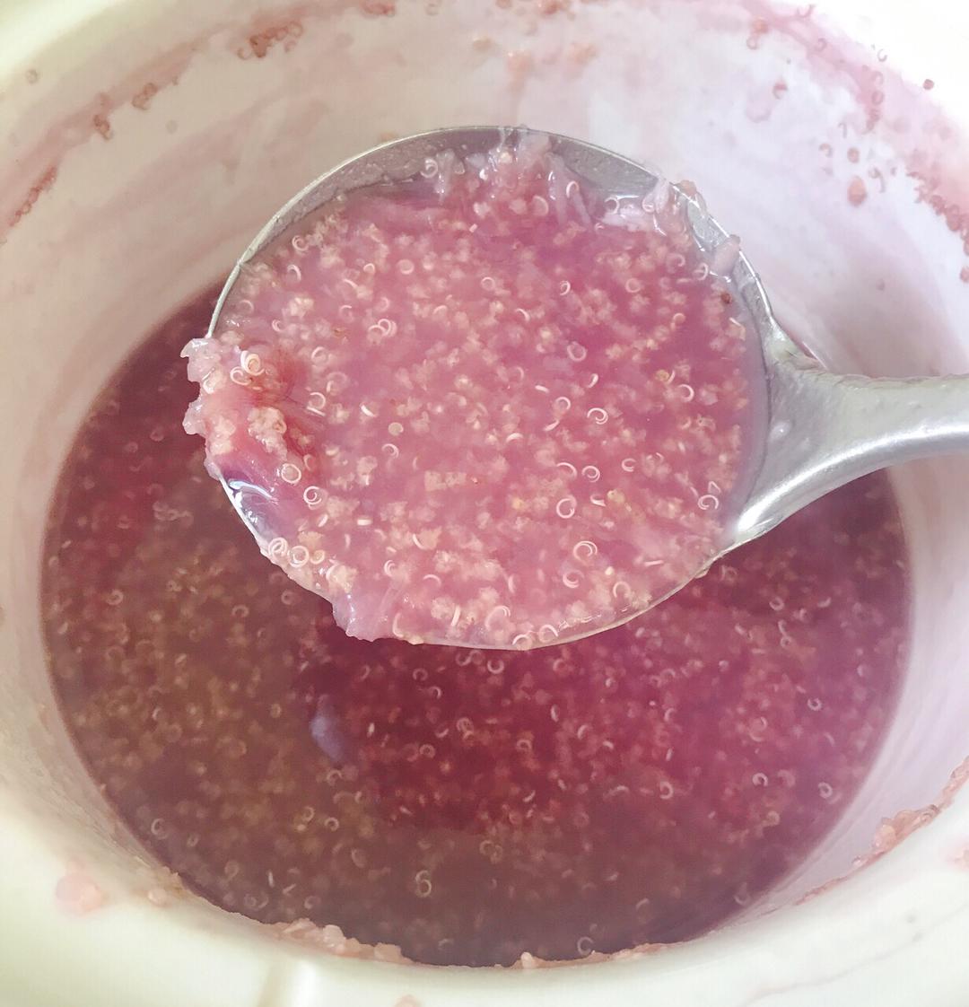 山药紫薯藜麦小米粥