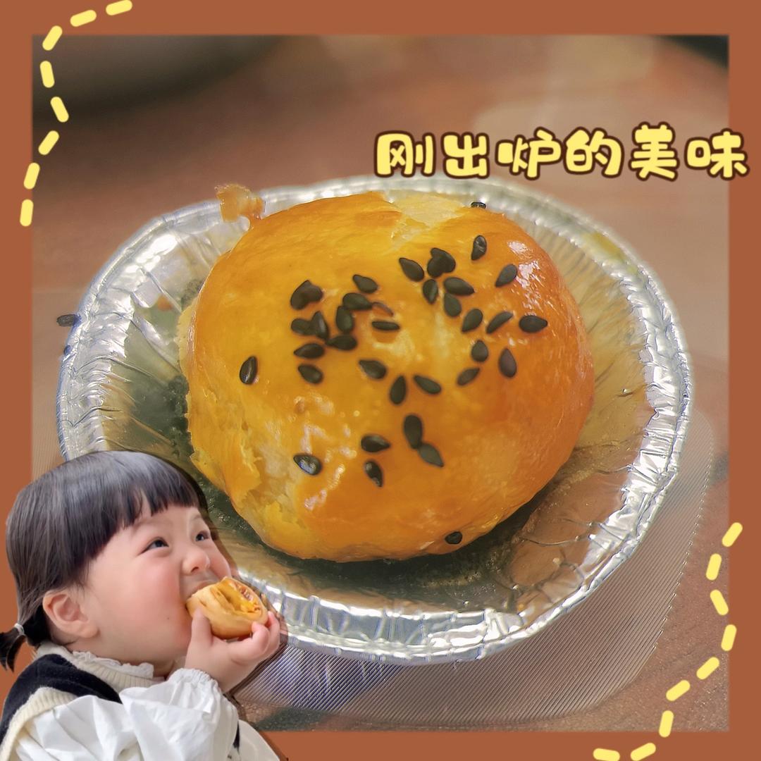 有空气炸锅就能做的小点心「酥皮汤圆」蛋挞皮与汤圆的完美结合👍👍👍