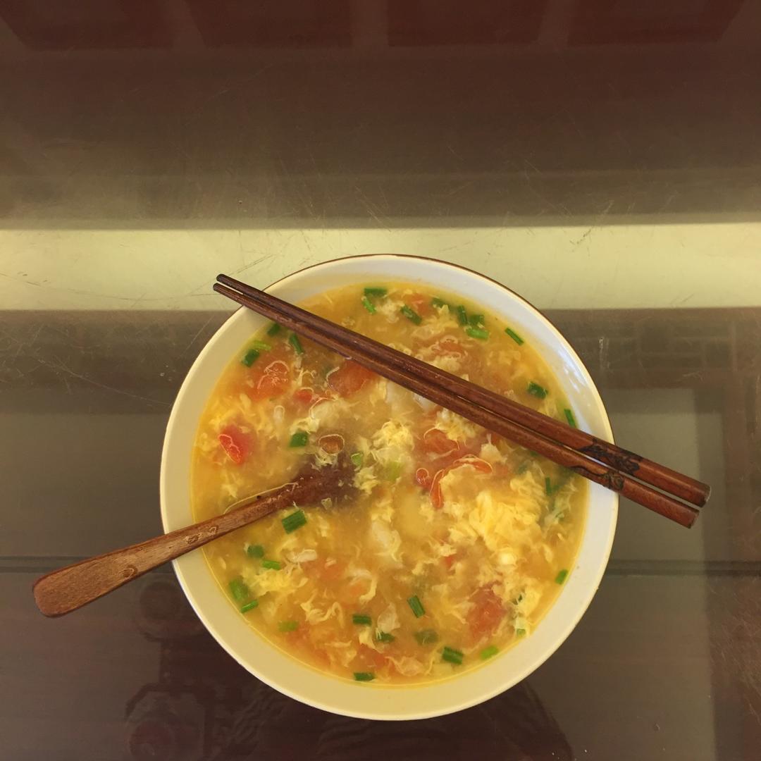 番茄鸡蛋疙瘩面
