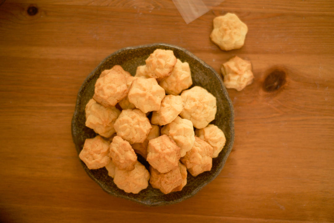 零失败花纹超级立体的黄油曲奇