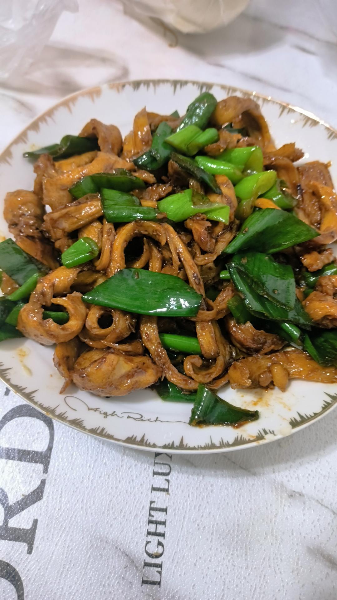 米饭杀手系列之青椒炒面筋