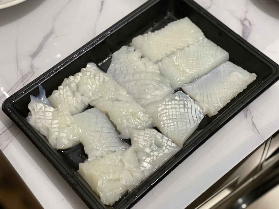 爆炒墨鱼