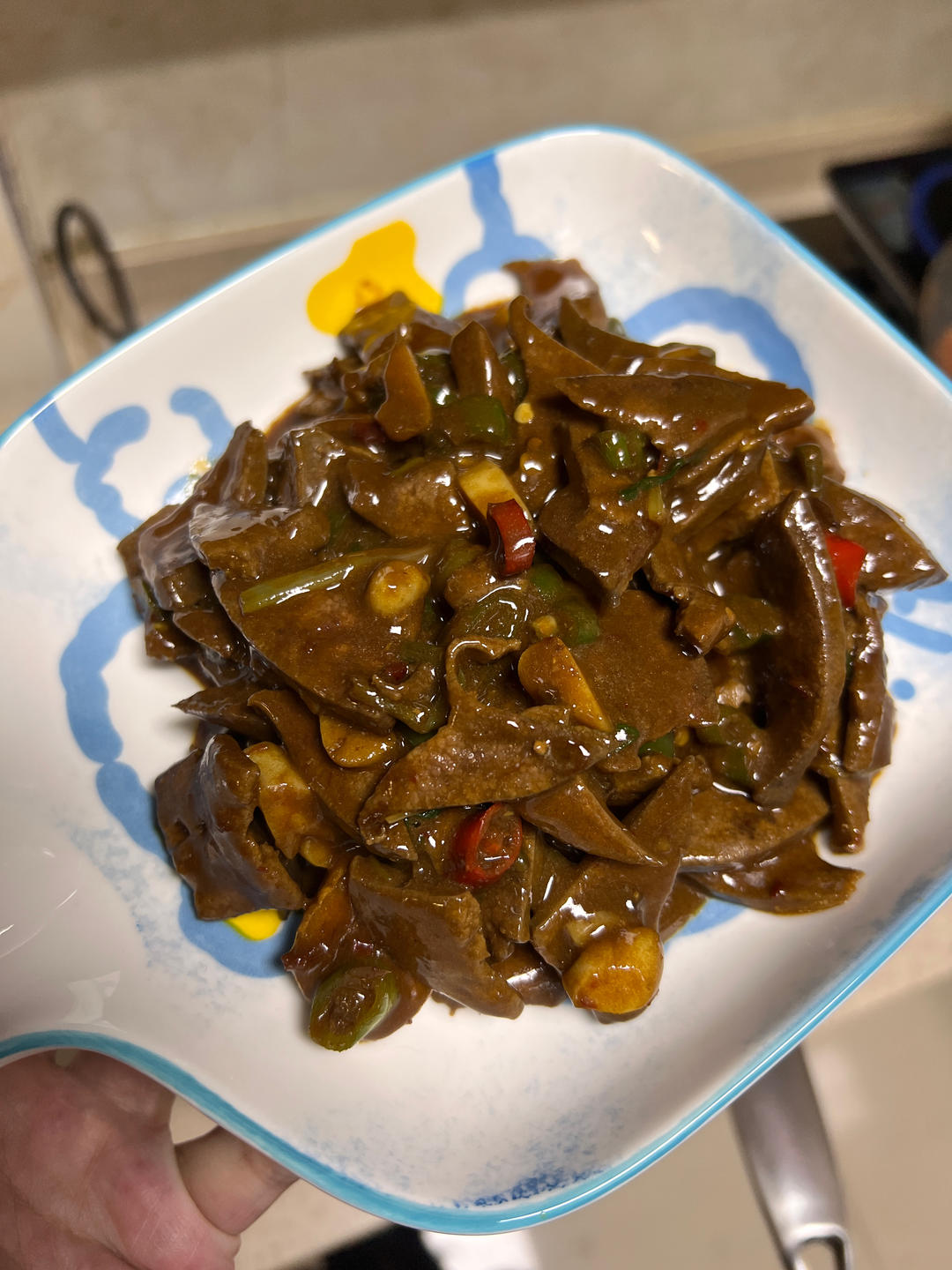 这样炒的猪肝鲜嫩入味，一点都不腥，特别好吃😋