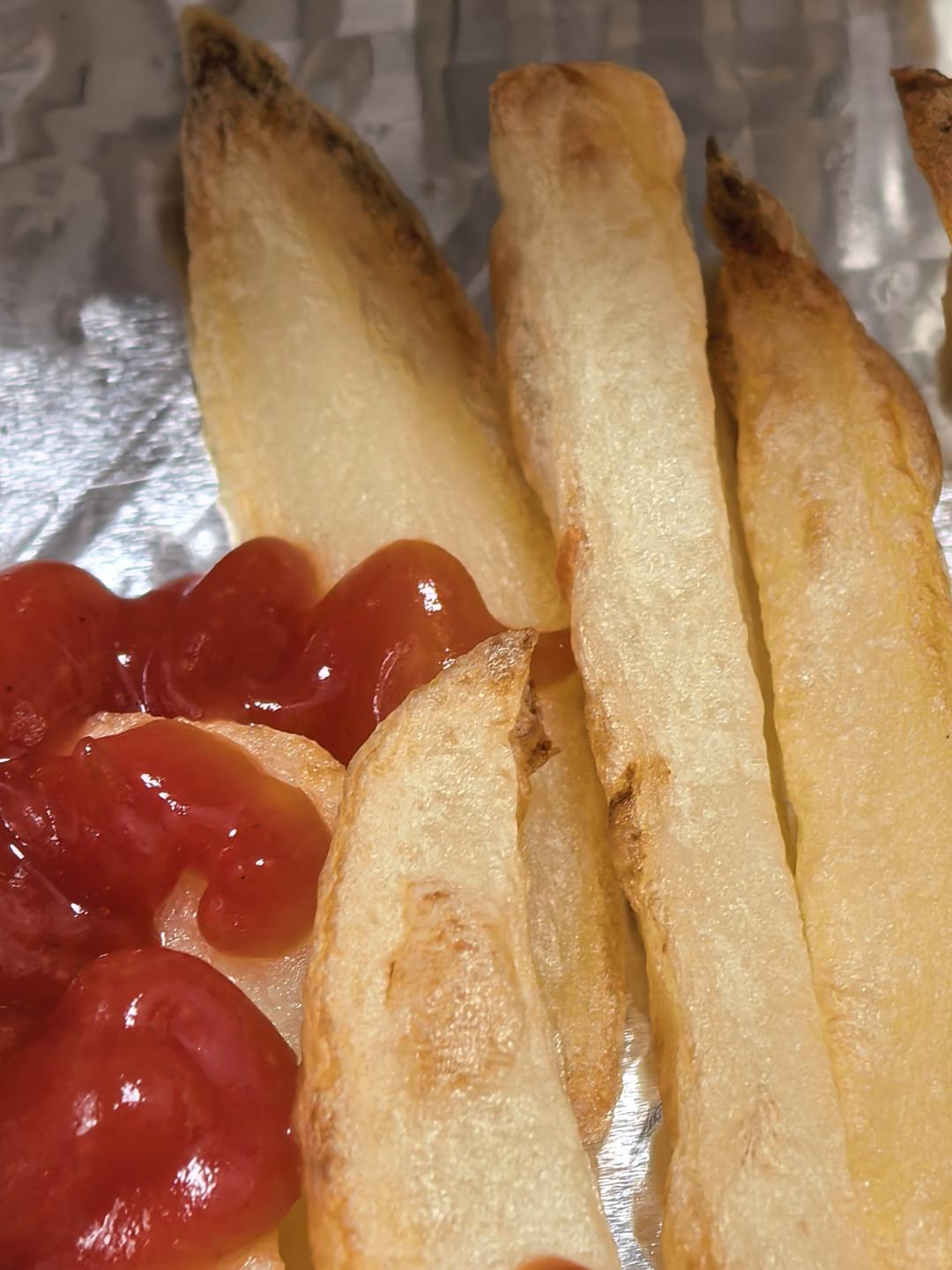 自制薯条（空气炸锅）