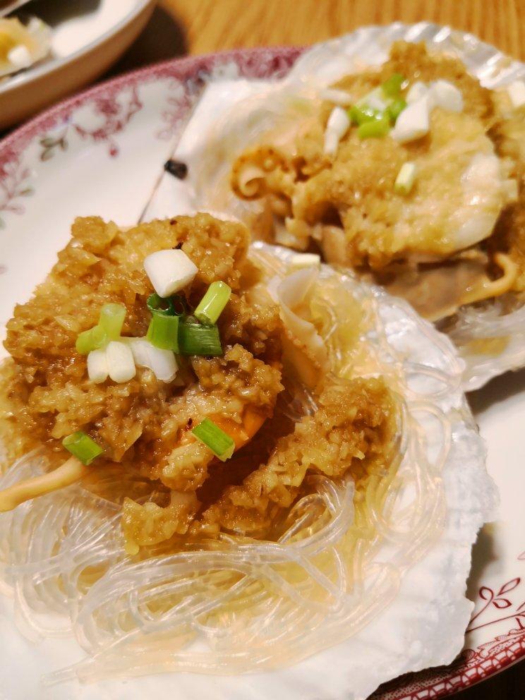 蒜蓉粉丝蒸扇贝