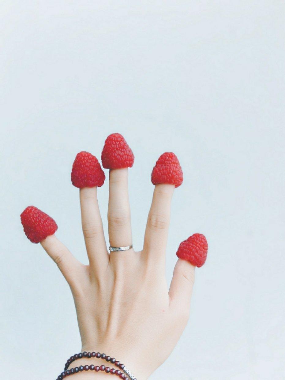 手指树莓❤❤❤