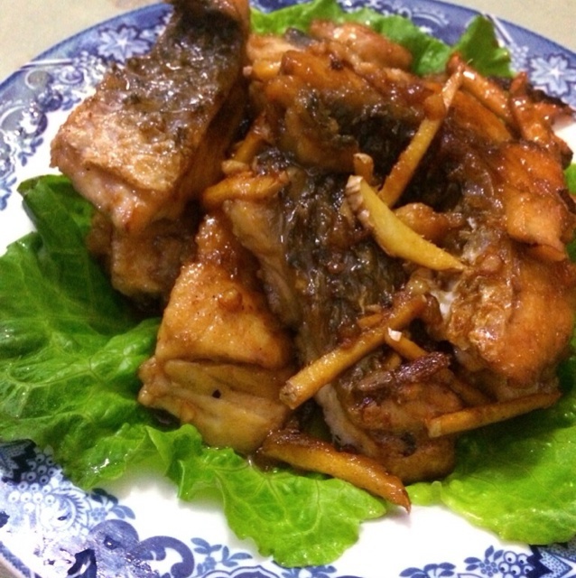 红烧鱼块