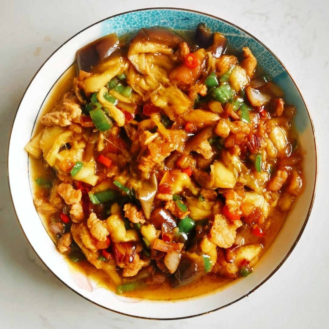 超下饭做法超简单的回锅茄子