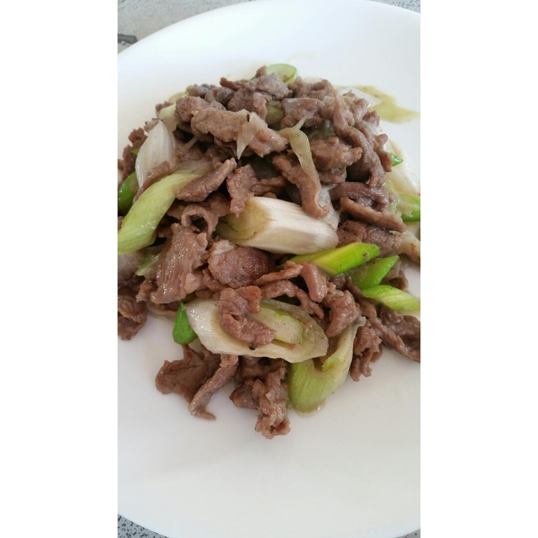 葱爆羊肉