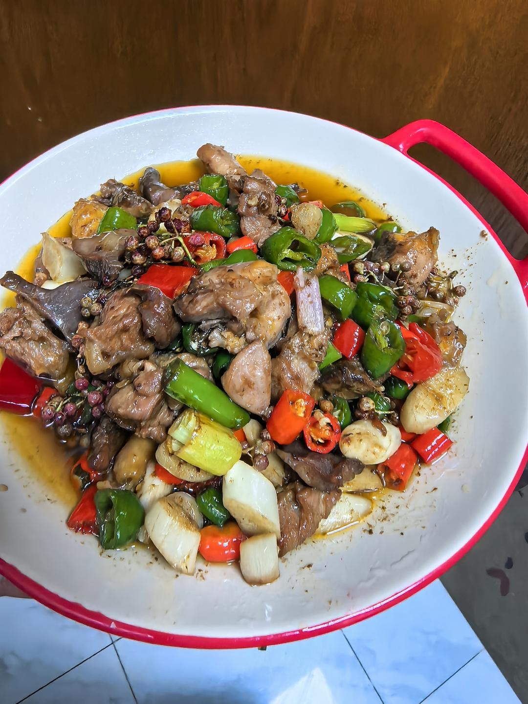 花椒鸡～重庆江湖菜青花椒鸡