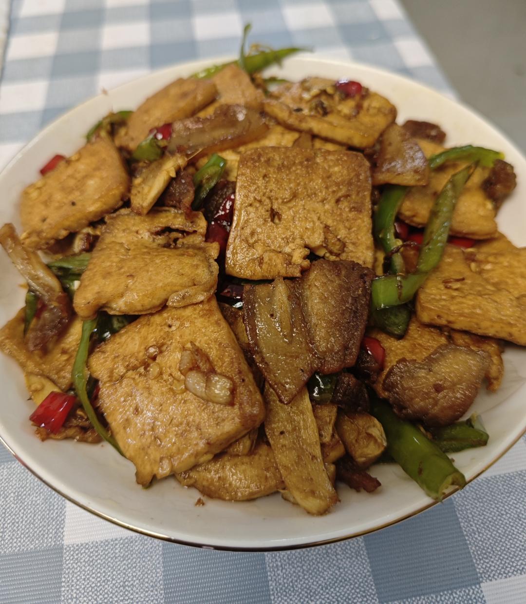 蒜香煎豆腐 炒鸡无敌美味