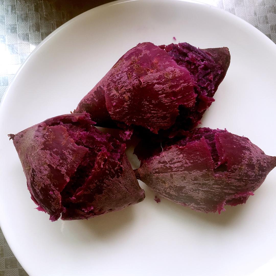 蒸紫薯