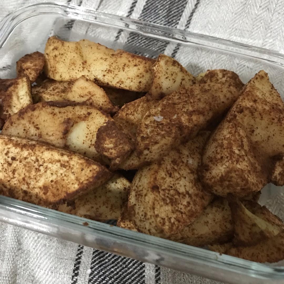 【暖身】超好吃肉桂烤苹果 可替代白砂糖 Cinnamon Apple