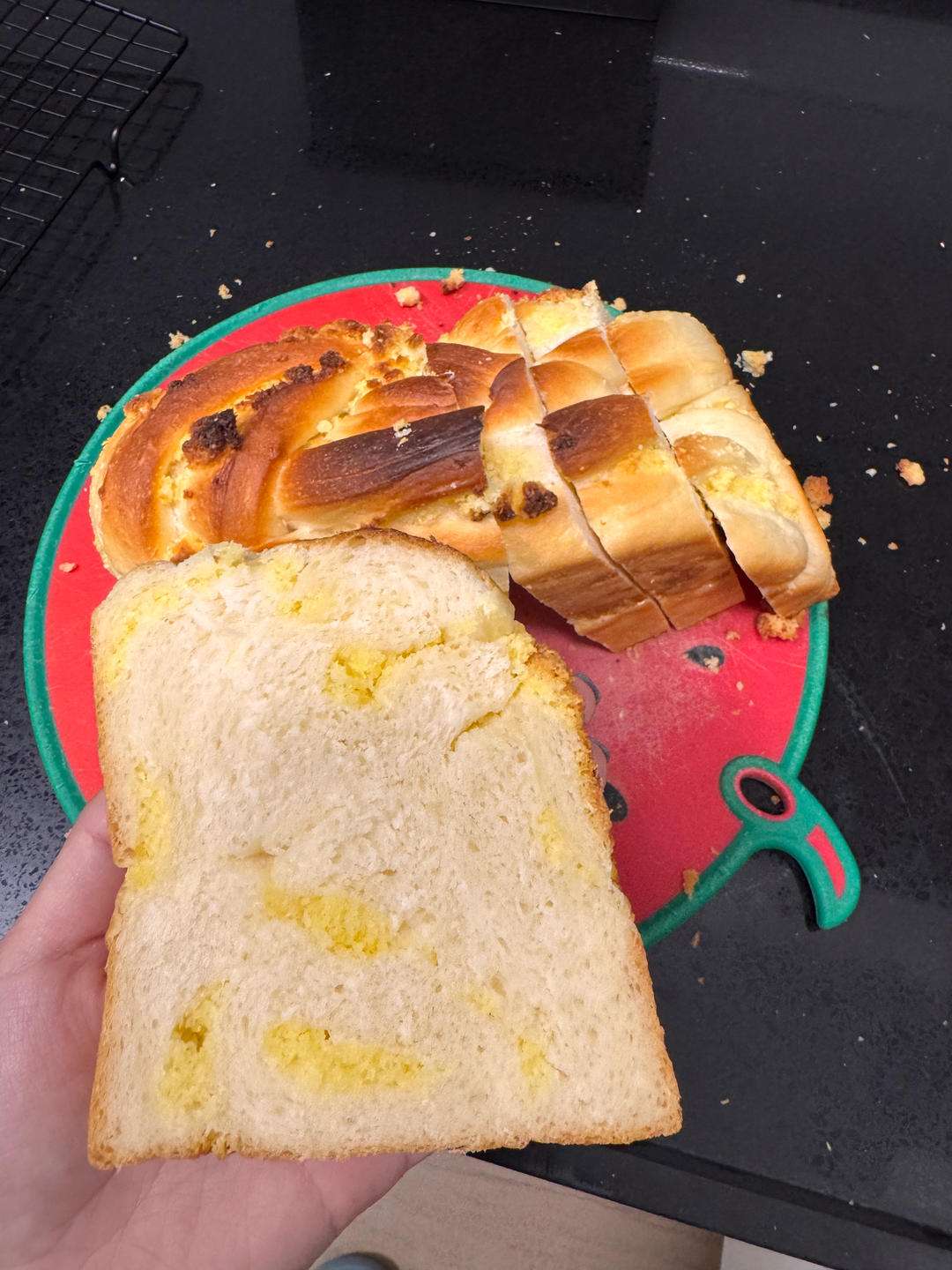 香香软软可以手撕的椰蓉吐司（手揉版）