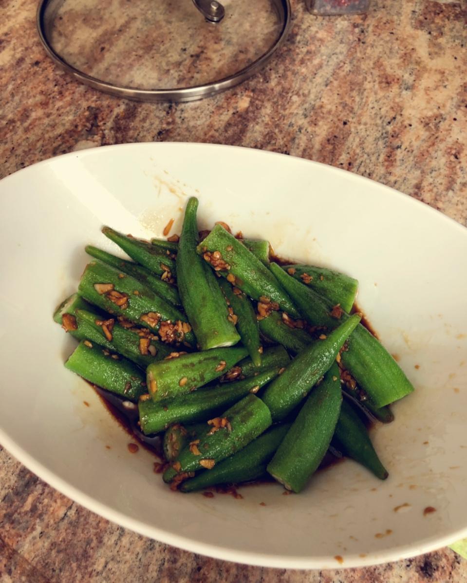 蒜蓉秋葵